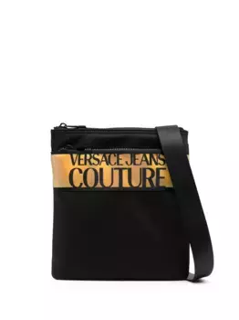 Сумка на плечо с логотипом Versace Jeans Couture, черный