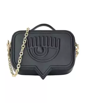 Сумка на плечо с логотипом в виде глаза Chiara Ferragni Collection, черный