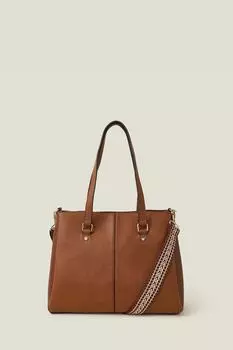 Сумка на плечо с лямкой Accessorize, коричневый