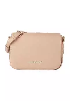 Сумка на плечо с магнитной застежкой-молнией для женщин Valentino by Mario Valentino, бежевый