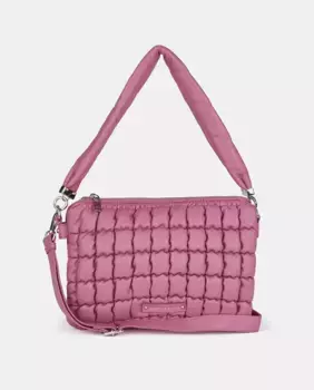 Сумка на плечо с мягкой подкладкой на молнии Caminatta, розовый