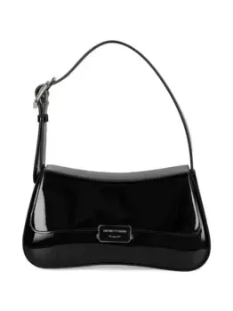 Сумка на плечо с откидным клапаном EMPORIO ARMANI, черный