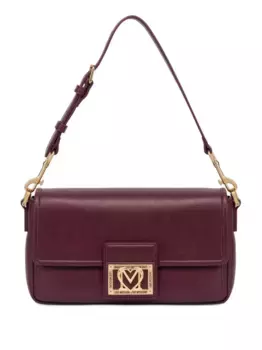 Сумка на плечо с откидным клапаном Love Moschino, фиолетовый