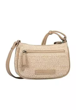 Сумка на плечо с подвеской на молнии для женщин Tom Tailor, цвет Mixed Beige