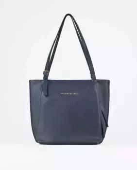 Сумка на плечо с регулируемой ручкой темно-синего цвета PACOMARTINEZ, синий