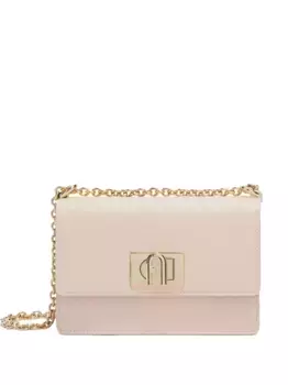 Сумка на плечо с ремнем-цепочкой Furla, розовый