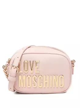 Сумка на плечо с ремнем-цепочкой Love Moschino, розовый