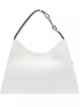 Сумка на плечо с тисненым логотипом Furla, нейтральный
