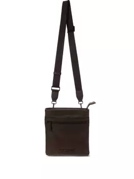 Сумка на плечо с тисненым логотипом Just Cavalli, черный