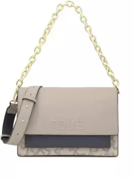 Сумка на плечо с тисненым логотипом TOUS, нейтральный