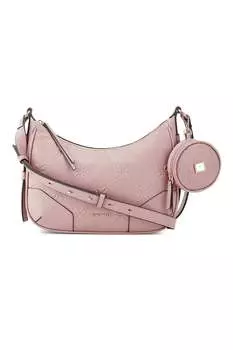 Сумка на плечо с узором Brooklyn Nine West, розовый