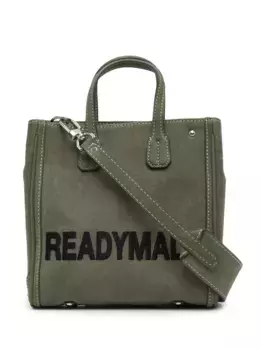 Сумка на плечо с вышитым логотипом Readymade, зеленый