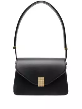 Сумка на плечо с заклепками Lanvin, черный