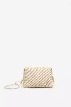 Сумка на плечо с завязкой Cortefiel, белый