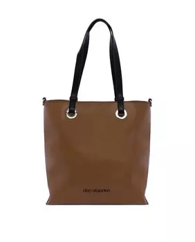 Сумка на плечо Sani светло-бежевого цвета на молнии Don Algodn, коричневый