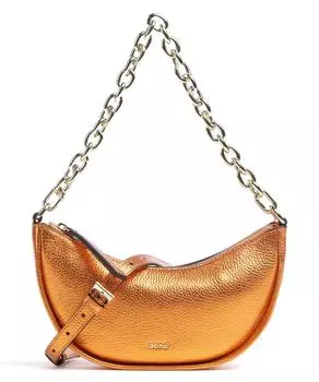 Сумка на плечо Shimmer Moon из зерненой яловой кожи Abro, оранжевый