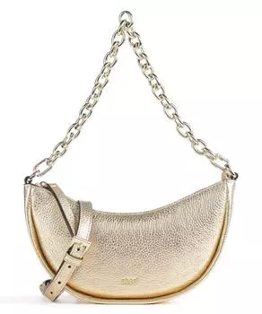 Сумка на плечо Shimmer Moon из зернистой яловой кожи Abro, желтый