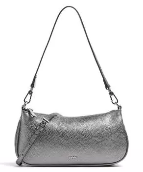 Сумка на плечо Shimmer Virginia из зерненой коровьей кожи Abro, серый