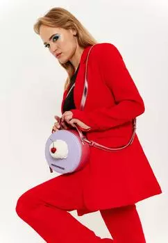 Сумка на плечо со взбитыми сливками House of Holland, мультиколор