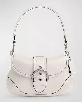 Сумка на плечо Soho из регенеративной кожи Coach, цвет Lhchalk