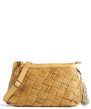 Сумка на плечо Sommerergasse 2 зернистая яловая кожа, овчина Taschendieb Wien, коричневый