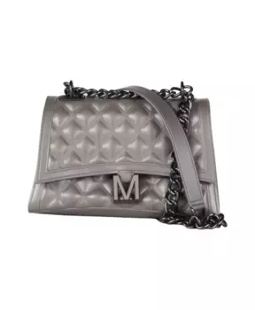 Сумка на плечо среднего размера с плоским ромбом Marc Ellis, серый