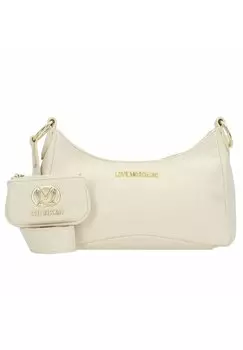 Сумка на плечо Стеганое Love Moschino, слоновая кость