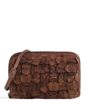 Сумка на плечо Sternwartestrasse 4 из зернистой яловой кожи Taschendieb Wien, коричневый