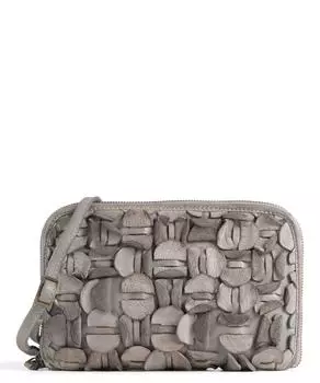 Сумка на плечо Sternwartestrasse 4 из зернистой яловой кожи Taschendieb Wien, серый