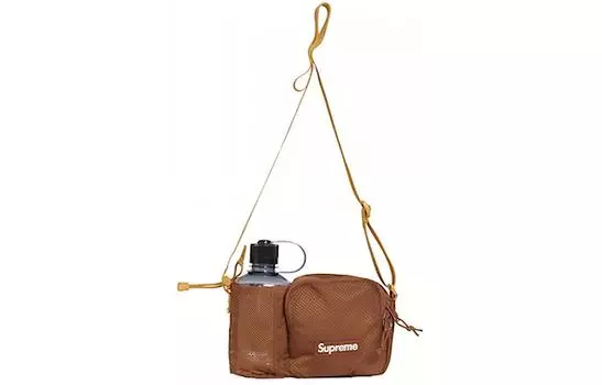 Сумка унисекс Supreme, коричневый