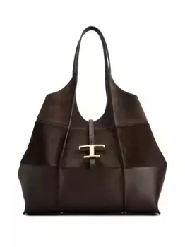 Сумка на плечо T Timeless TOD'S, коричневый