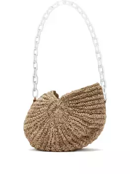 Сумка на плечо The Cesi с цепочкой Poolside, нейтральный