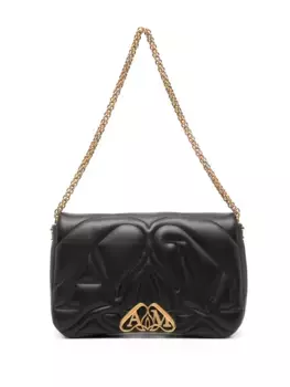Сумка на плечо The Seal Alexander McQueen, черный