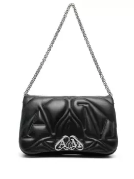 Сумка на плечо The Seal Alexander McQueen, черный
