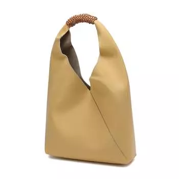 Сумка на плечо Tiffany & Fred из гладкой кожи Tiffany & Fred Paris, желтый