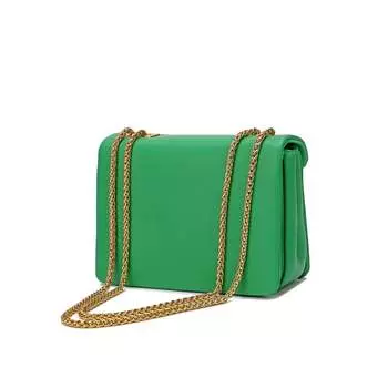 Сумка на плечо Tiffany & Fred из гладкой кожи наппа, зеленый