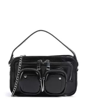 Сумка на плечо wrinkle helena из искусственной кожи Nnoo, черный