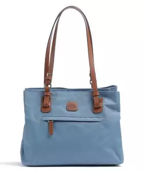 Сумка на плечо X-Collection из переработанного нейлона Brics, синий