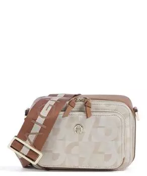 Сумка на плечо Zita Daywalk из зерненой яловой кожи Aigner, бежевый