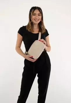 Поясная сумка женская Expatri, бежевый