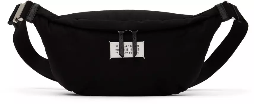 Сумка на пояс Glam Slam Maison Margiela, черный