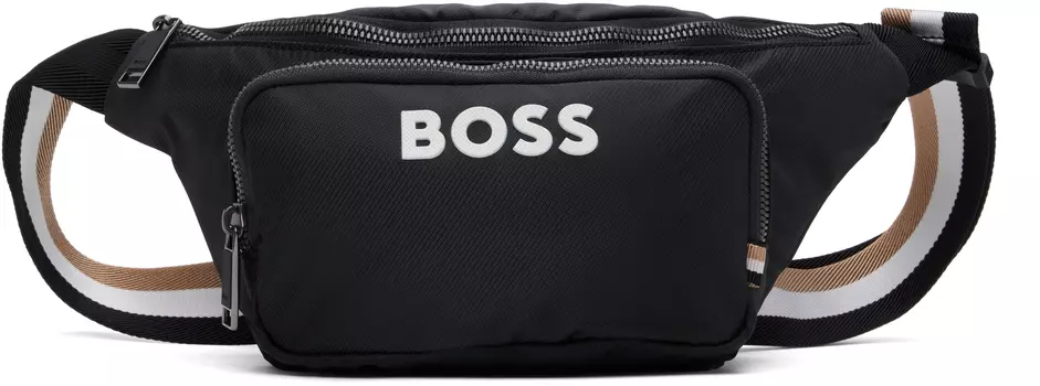 Сумка на пояс с логотипом BOSS
