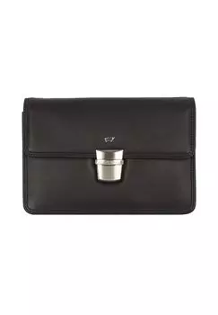 Сумка на руку Golf 2.0 кожаная 23 см BRAUN BFFEL, черный