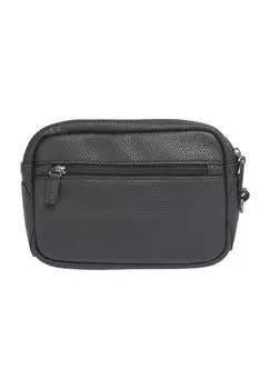 Сумка на руку, искусственная кожа, однотонная, мужская Dunmore, черный