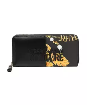 Сумка на синтетической молнии zs820 Versace, черный