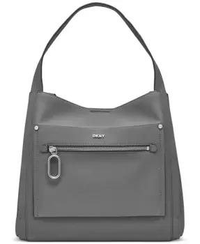 Сумка Nala Medium Hobo DKNY, серый