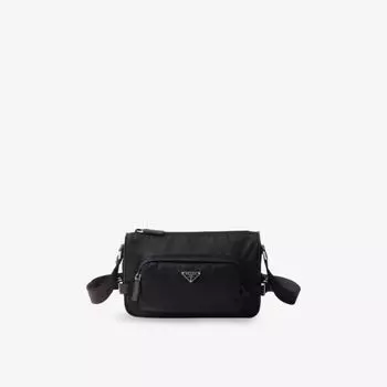 Сумка наплечная Prada, черный