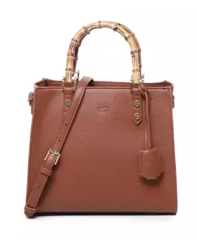 Сумка Nefertiti с бамбуковой ручкой V73, коричневый