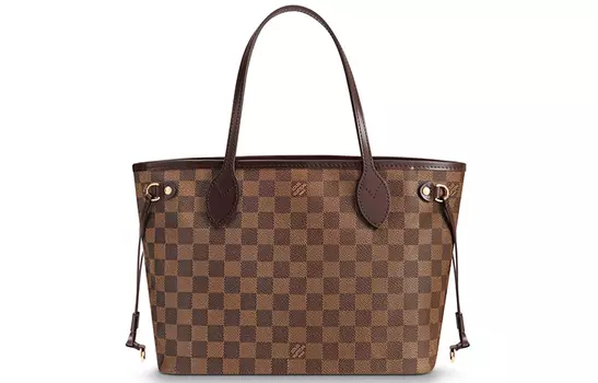 Сумка Neo Neverfull Damier Ebene Pm Cerise Lining LOUIS VUITTON