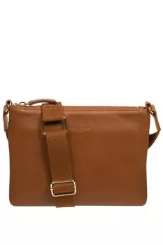 Сумка Nessa на длинном ремне из кожи наппа Pure Luxuries London, мультиколор